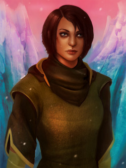 almightyp:  Okay, first, originally this started out as a Mass Effect Korrasami au, so if you think that Korra’s face kind of resembles the default fem Shepard you are not seeing things. Second, in the early stages I scrapped the idea and saved it for