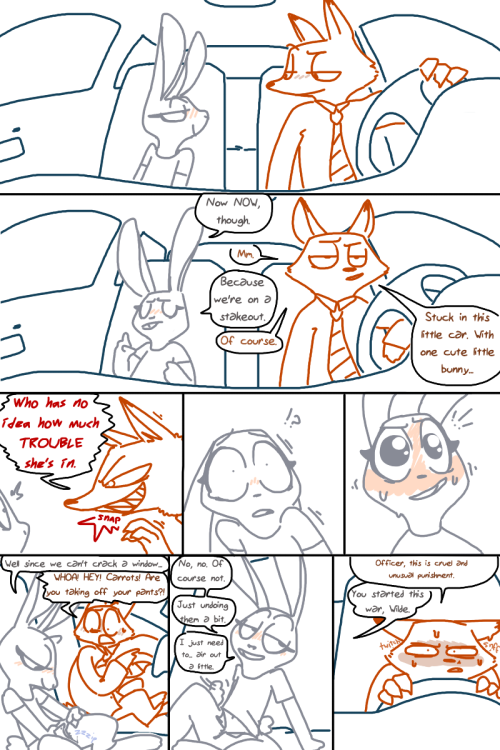 tgweaver:  The Late Stake Starring Judy Hopps and Nick Wilde These two are pretty fun to write for. be forewarned this comic contains Zootopia spoilers 