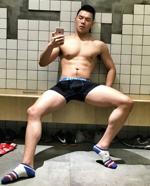 socksandskin: socksandskin.tumblr.com/ He wanted locker room selfies sent to him so he can p