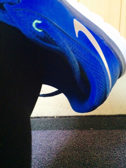 goldtoesocks:  A Little run 😉 they’re sweaty as hell! Try ‘em out! #my