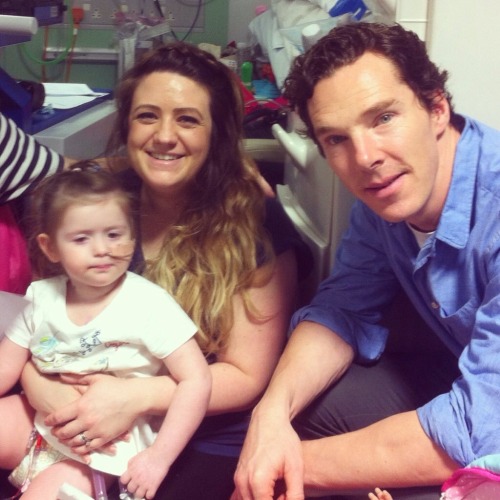 benophiedaily:“Thank you Benedict Cumberbatch &amp; Sophie Hunter for sparing your preciou