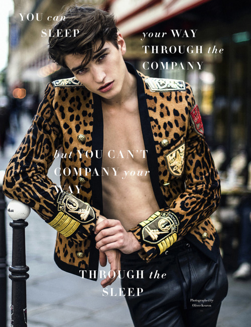 olikearon:  Alexander Ferrario by Oli Kearon for Flaunt  