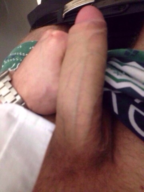 scallylads: midsperv: Liam from London showing off his fat uncut prick for me! Looking good there so
