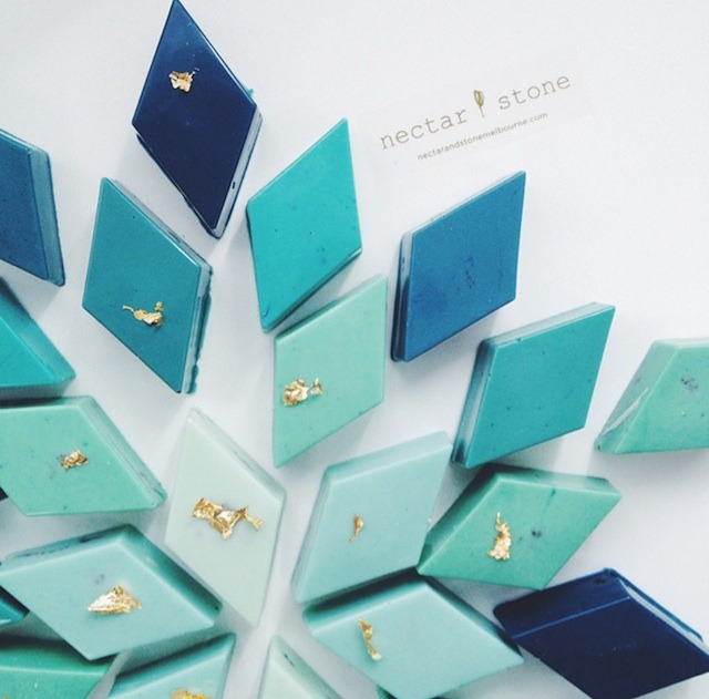 nae-design:  Gemstone chocolates by Nectar &amp; Stone, Australia 