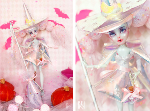 For sale Helloween Witch Monster high OOAK Vandala Doubloons repaint custom doll