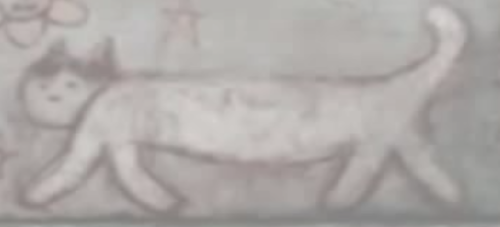 pecquius:mood: this cat mural from silent hill 2 