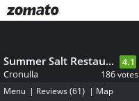 Summer Salt Restaurant Menu, Reviews, Photos, Location and Info - Zomato