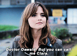 tarahchamblerarchive:  Why Doctor Oswald you are hilarious. 