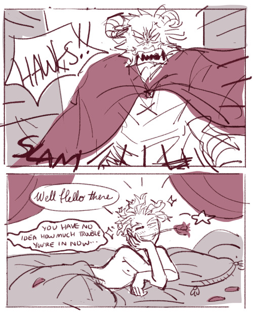 bejabberz: beauty and the beast but make it endhawks <3