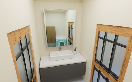 Izana's Room! Well, His Living Quarters, In 3D! I Think This Is The Beefiest (with All The Textures,