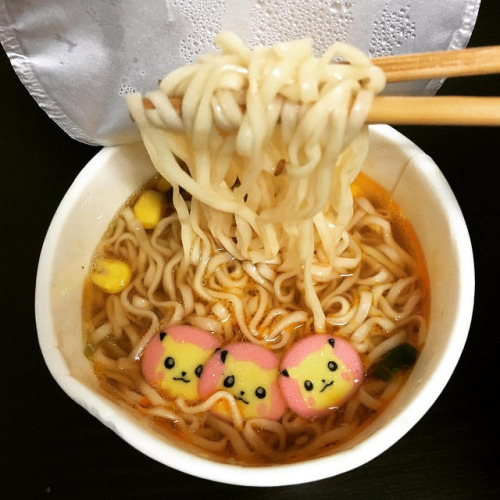 Porn Pics retrogamingblog:  Pikachu Ramen released