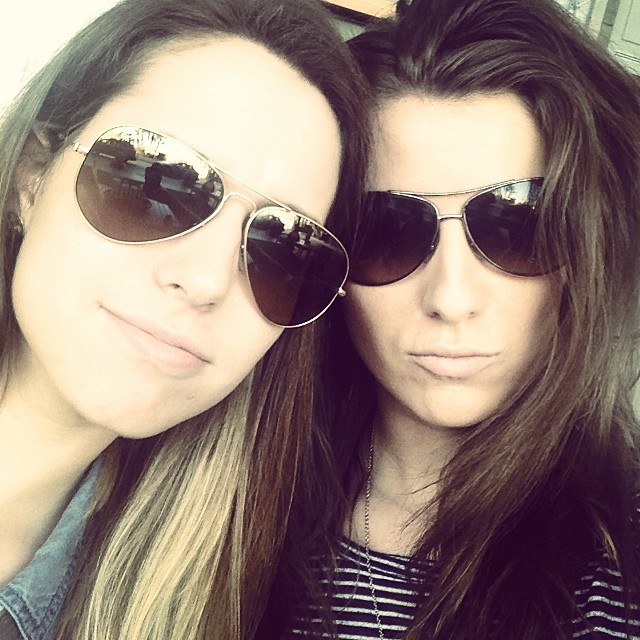 sisters in LA… #love #sunshine