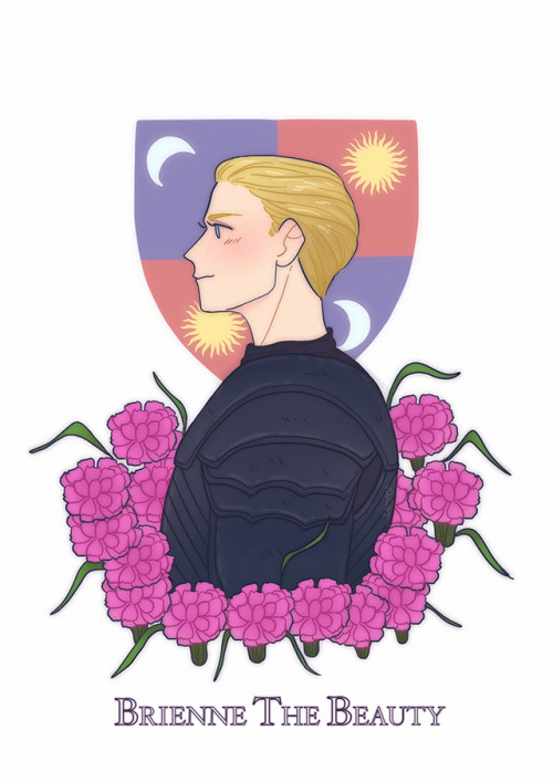 lamppuart: “Pride and beauty” and “Desire”. Brienne and Jaime pieces I did d