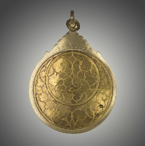 Brass Planispheric Astrolabe, 16th Century. Pakistan | The Museum of Islamic Art, Qatar. Via Google 