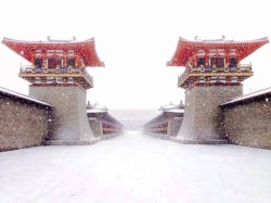 archatlas:  Snowdust in Hubei Hubei (Chinese: