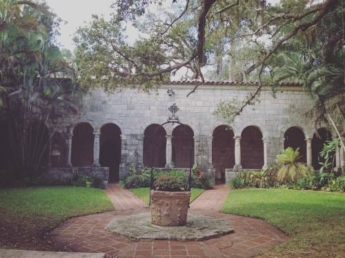 Old things are dope. #monastery #miami #ancientspanishmonastery #cloisters #architecture #nature #ru