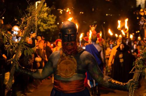 Yesterday&rsquo;s Beltane Festival in Edinburgh was quite impressive, the Beltane Fire Society (comp