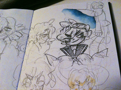 peachy-prince:More from my sketchbook!