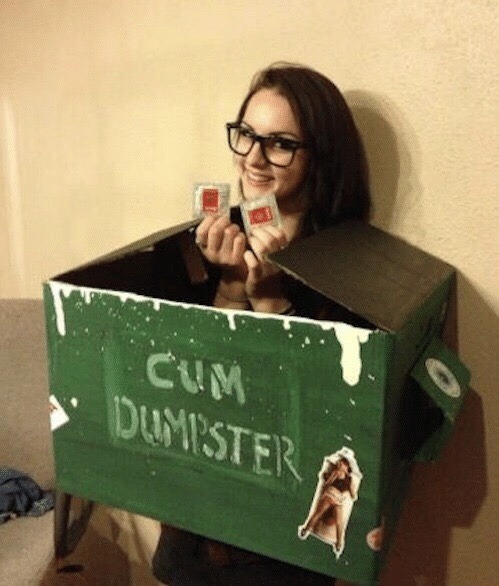 ilovestupidwhores: thepublicproperty:  “I found a Halloween costume for you.”  Haha:) Al