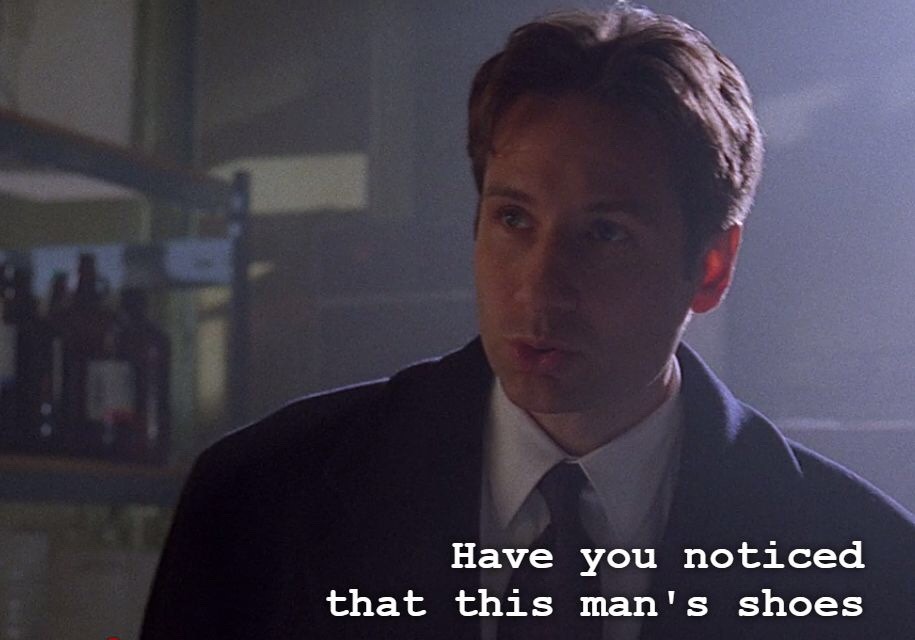 The signs as our favorite out-of-context x-files screen-caps.