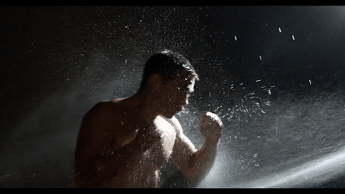 Dylan Sprayberry Shower Boxing By Tyler Shields
