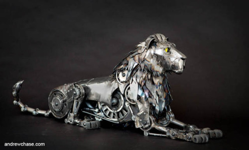 Mechanical Lion by Andrew Chase