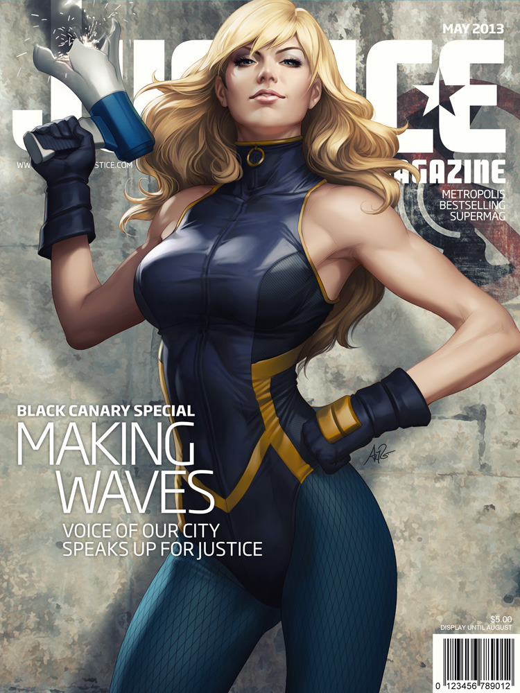geek-ramblings:  Justice Magazine by Stanley Lau 