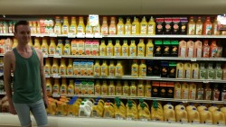 moriartystayingalive: orangejuiceblogging:  moriartystayingalive:  My Irish friend didn’t believe me when I told him that in Florida there is literally a wall of orange juice in every grocery store.   Florida. My greatest American stronghold. The center