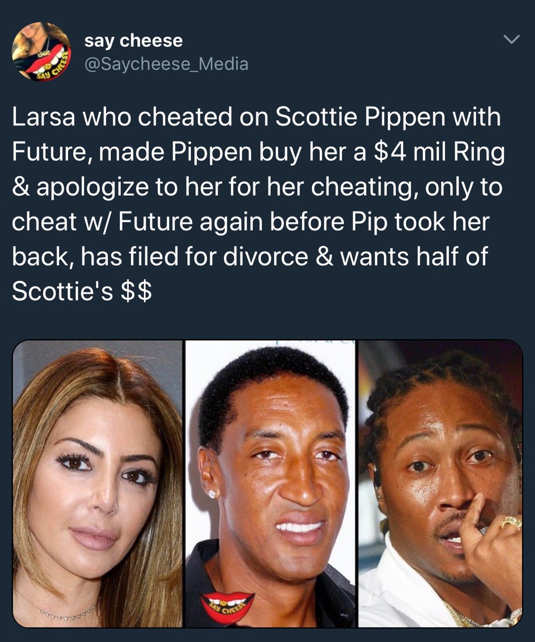 tarynel:  thabootyscholar:  Damn Scottie  This nigga don’t love himself. Somebody