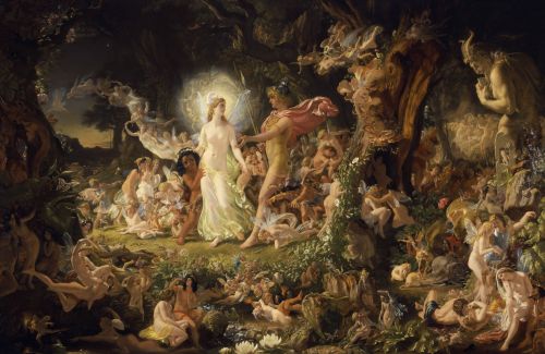 virgovestalis16: The Quarrel of Oberon and Titania, painting of Joseph Noel Paton, 1849Just reread a