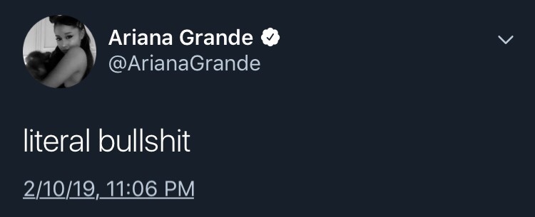 igotthemusic:  waitingforphenomena: ~Don’t get it twisted, Ariana’s recent tweet