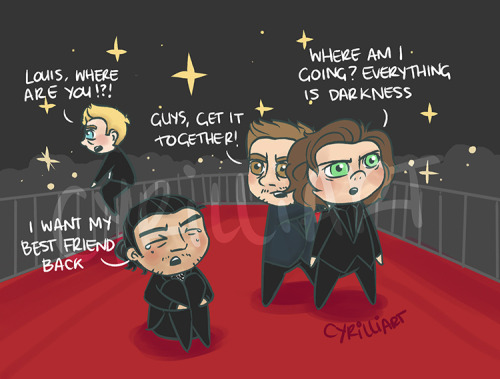 cyrilliart:  Louis is MIA » One Direction is MIA 