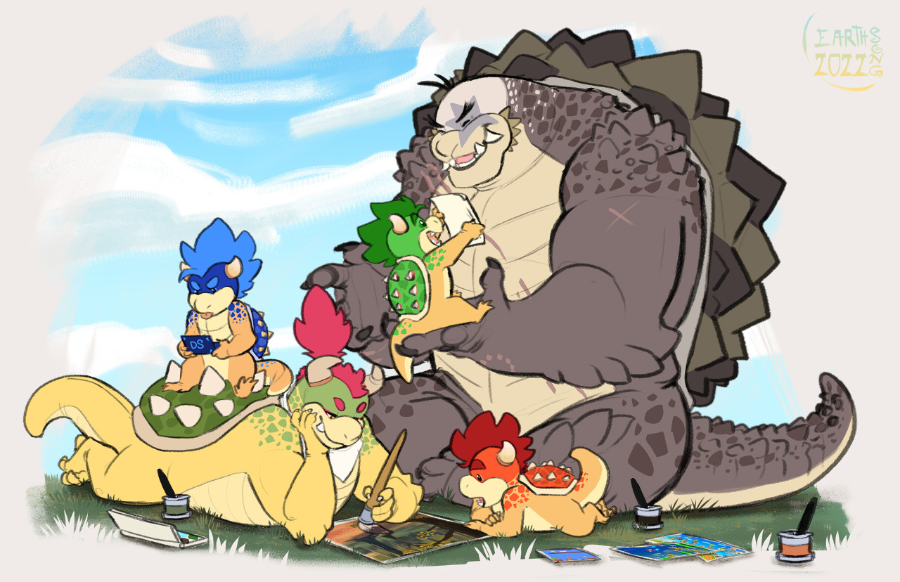 What if Bowser and Kamek sang PWTBB to Mario? by ArielAriasPetzoldt on  DeviantArt