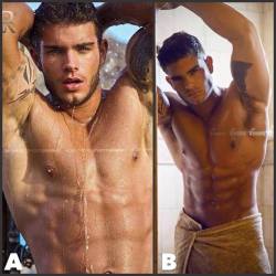 underarmourfan:  colinwayne:  A or B  i say A