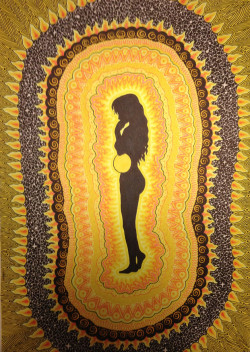 thelookingglassgallery:  &ldquo;Solar Plexus Chakra&rdquo; by RebelBAM