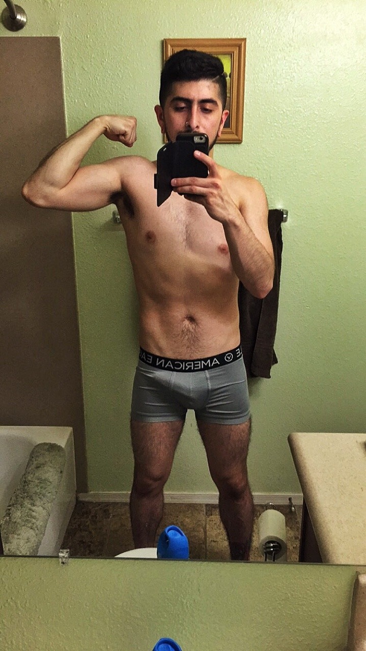 mxh93:  Post Gym, Still Horny, Still The Same Load. Haven’t jacked off in a couple