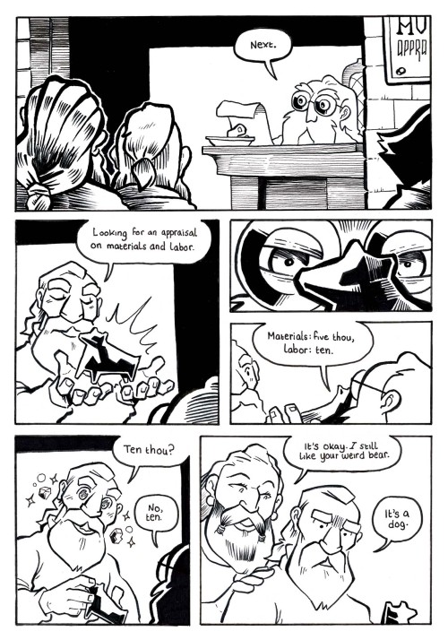 Comictober Day 11“Crafts”Despite his buddy Cheryl’s assurances, Hart wondered if t