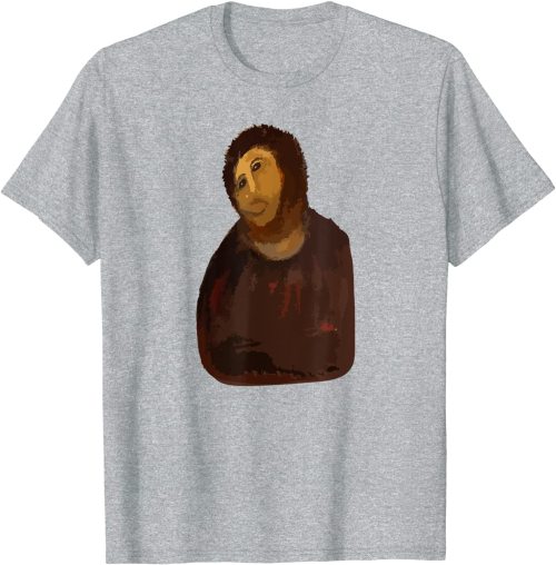  Our t-shirt/tank-top design “Failed Restorations: Ecce Homo” is now available on the Am