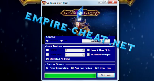 Gods and Glory Hack Cheat