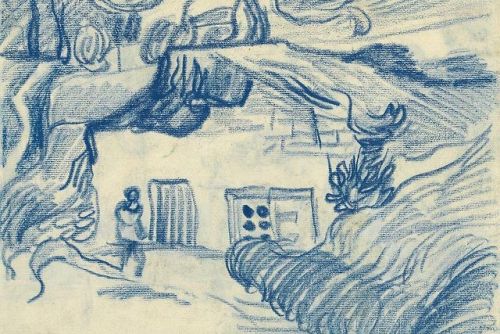 thebluesthour:Landscape with HousesVincent Van Gogh