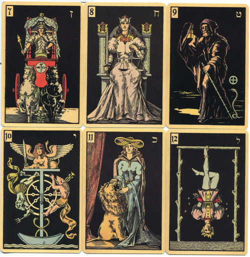 thesacredgrave: Lasenic Tarot, 1938, Czech