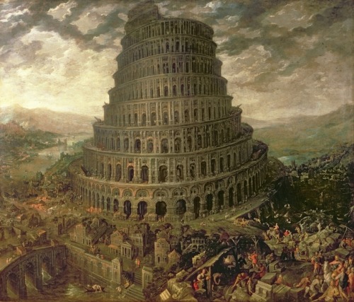 Tobias Verhaecht, The Tower of Babel, 1590-1630, oil on canvas, 198 x 232 cm., Norwich Castle Museum