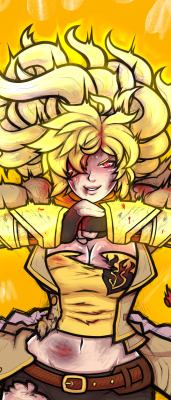 Tabletorgy:  Yang From Rwby!I Mean, Her Special Ability Is To Eat Shit And Then Give