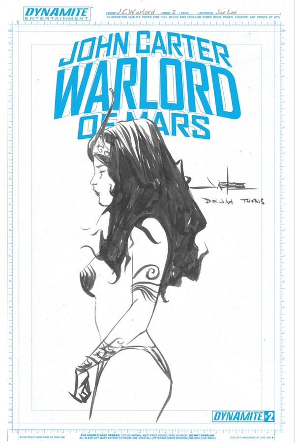 comicbookwomen:  John Carter: Warlord of Mars #2 covers by Ed Benes, Abhishek Malsuni,