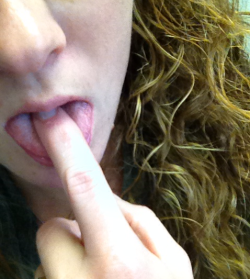 ragingredhead16:  Tasting me..wishing it