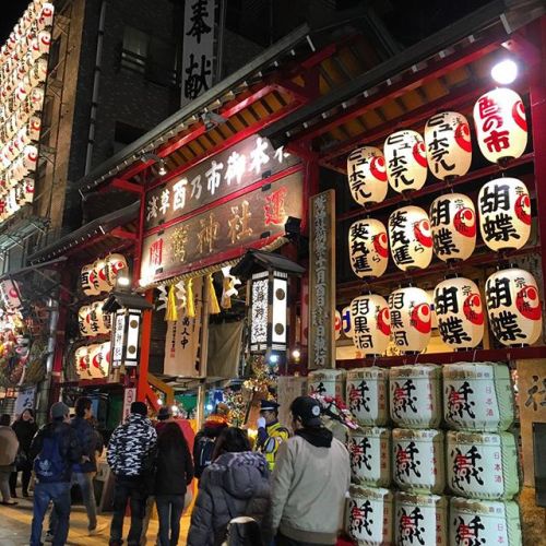 鷲神社（千束）　酉の市（三の酉）