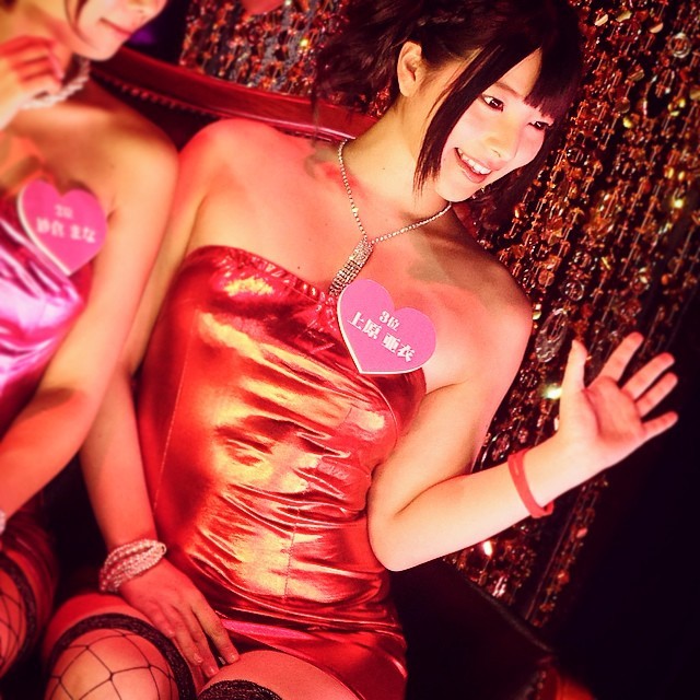 #上原亜衣 #AV女優 #美人 #sexy #TOKYOGAMESHOW #tgs2014 #tgs  (幕張メッセ