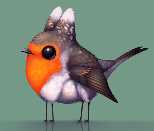More……Bird species and owners:Robin  - https://www.deviantart.com/ninjarose23Fancy Pig