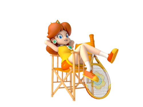 memoryman3:  Nice Peach, Daisy and Rosalina renders from Sonic Factory, ripped from Mario Tennis Ultra Smash. I noticed Ultra Smash had some REALLY high quality models, probably some of the best looking ones in a Wii U game to date.   <3 <3 <3