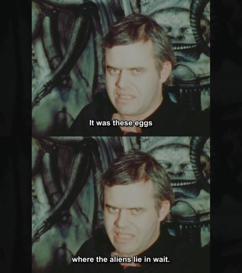 oldschoolfrp:Giger explains an Easter egg from Alien.